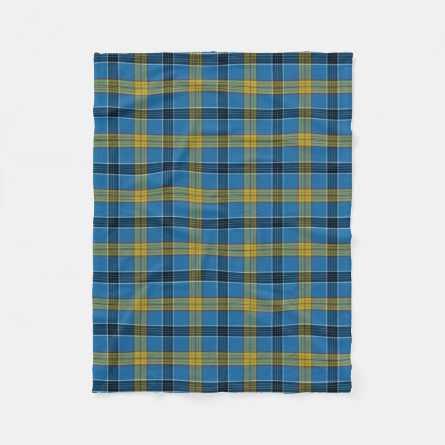 Manta Polar Clan escocés Laing Tartan Plaid (Anverso)