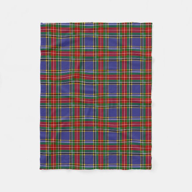Manta Polar Clan escocés MacBeth Tartan Plaid (Anverso)