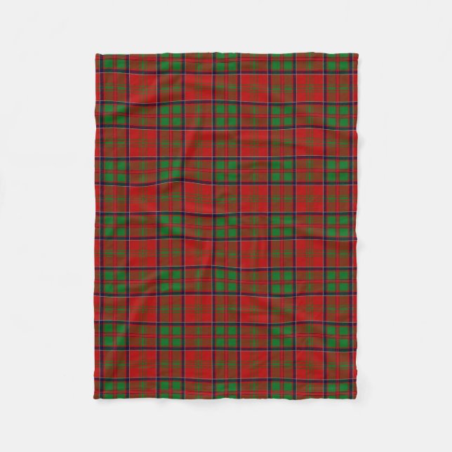 Manta Polar Clan escocés MacDonald de Glencoe Tartan Plaid (Anverso)