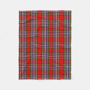 Manta Polar Clan escocés MacFarlane Red Tartán Plaid
