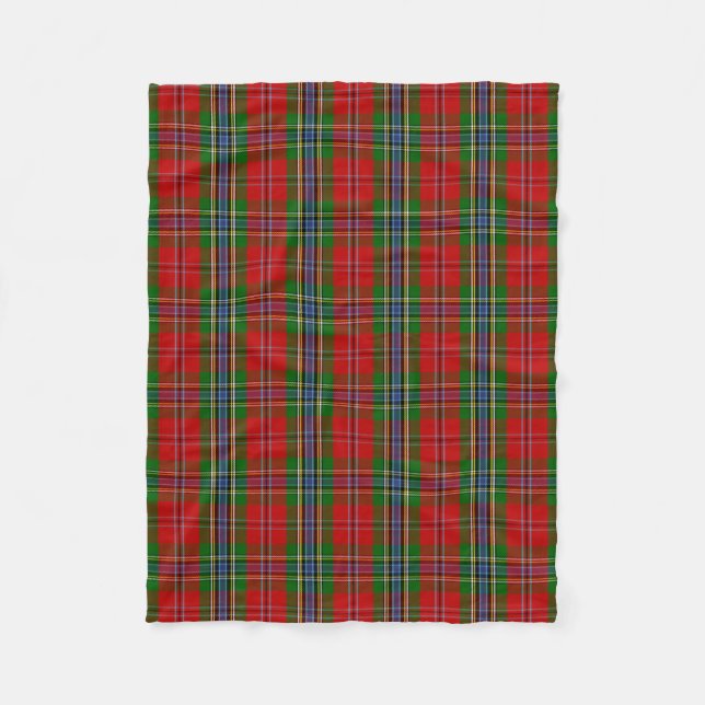 Manta Polar Clan escocés MacLean de Duart Tartan Plaid (Anverso)