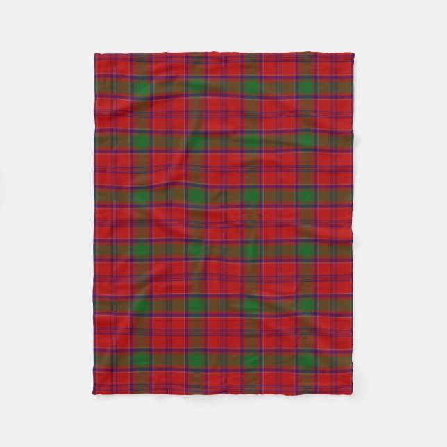 Manta Polar Clan escocés MacLintock Tartan Plaid (Anverso)