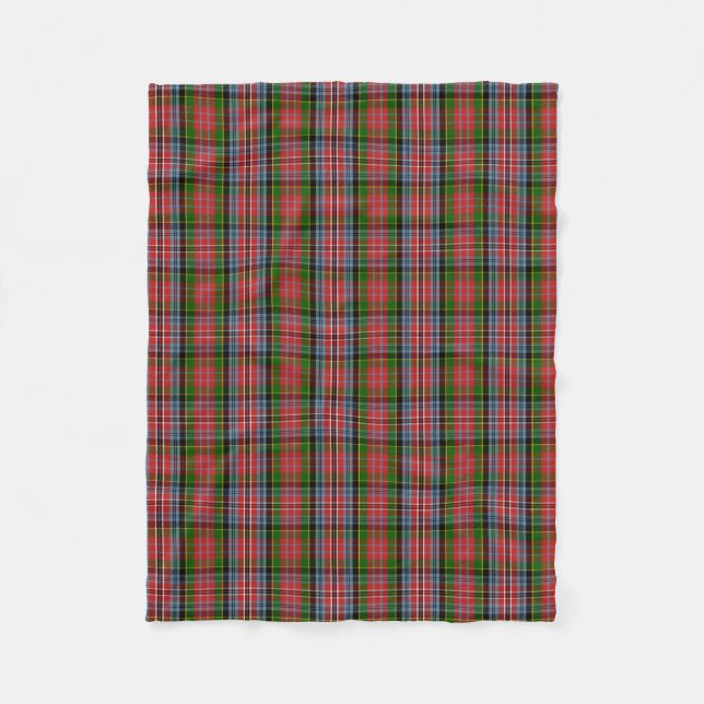 Manta Polar Clan escocés MacPherson Tartán Plaid (Anverso)