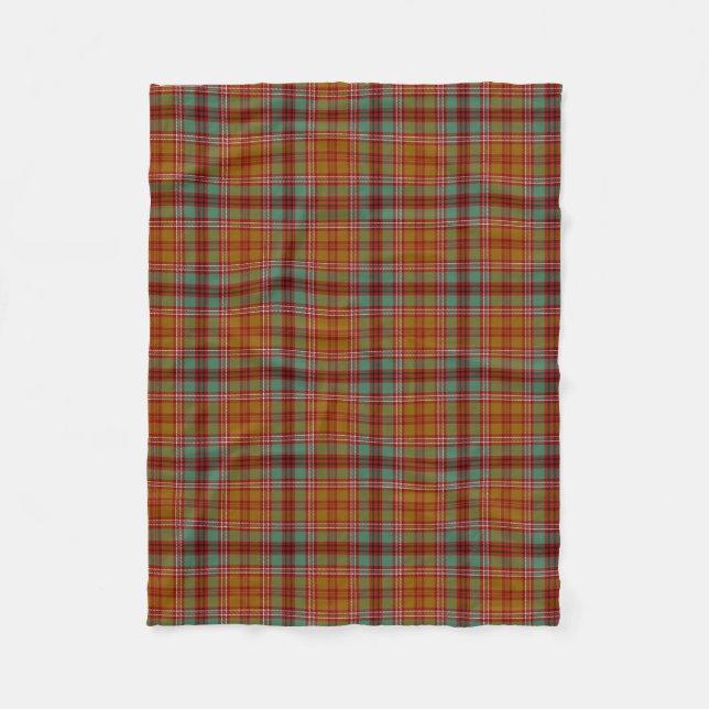 Manta Polar Clan escocés McCall Tartán Plaid (Anverso)