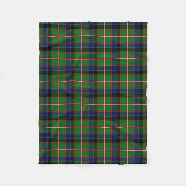 Manta Polar Clan escocés Reid Tartan Plaid (Anverso)