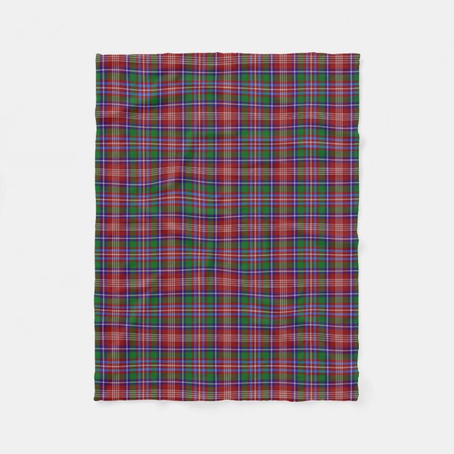 Manta Polar Clan escocés Ritchie Tartán Plaid (Anverso)
