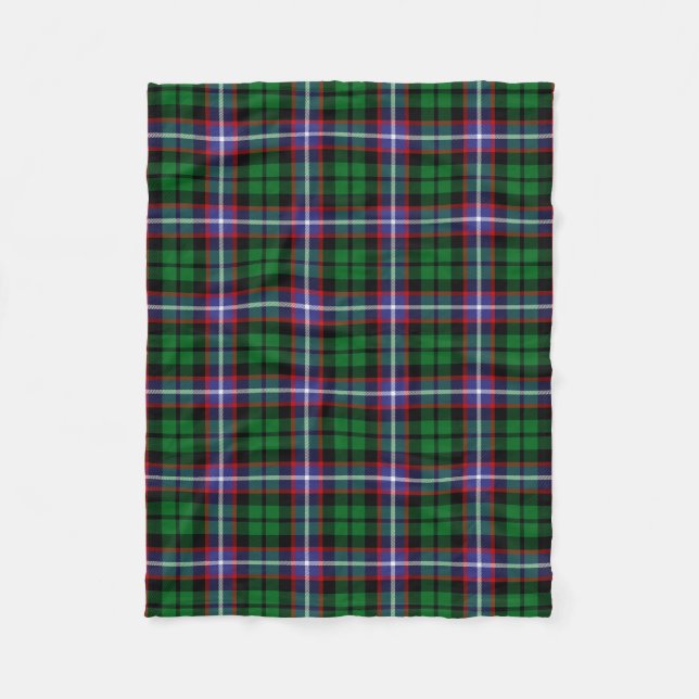 Manta Polar Clan escocés Russell Tartán Plaid (Anverso)
