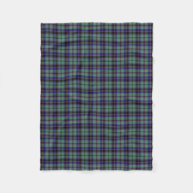 Manta Polar Clan escocés Stevenson Tartán Plaid (Anverso)