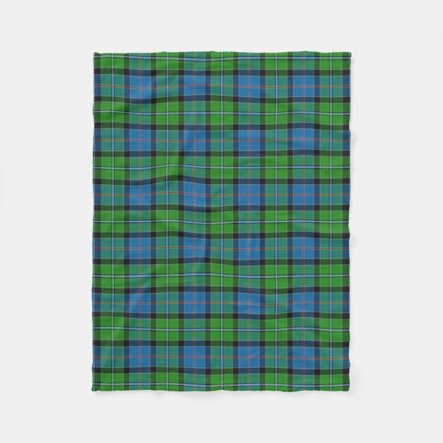 Manta Polar Clan escocés Stirling Tartán Plaid (Anverso)