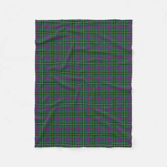 Manta Polar Clan escocés Wood Tartan Plaid (Anverso)