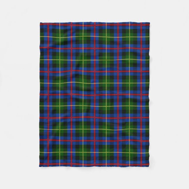 Manta Polar Clan Farquharson Tartán Plaid (Anverso)