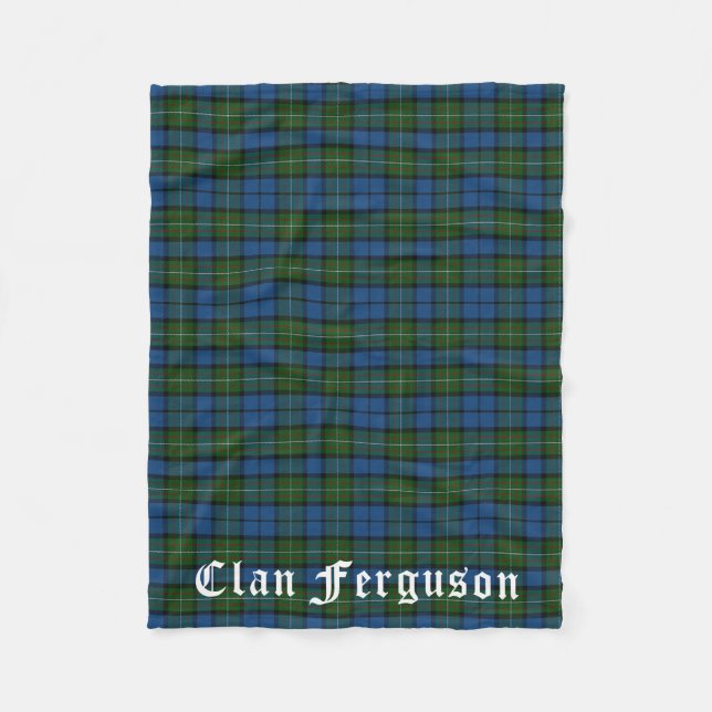 Manta Polar Clan Ferguson Tartan (Anverso)