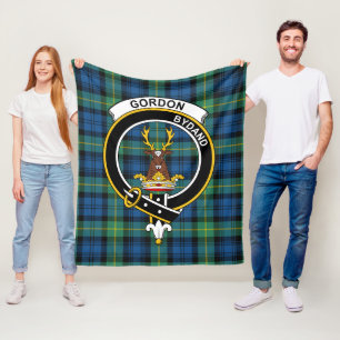 Manta Polar Clan Gordon Old Ancient Tartan Plaid