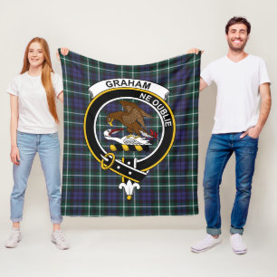 Manta Polar Clan Graham De Montrose Modern Tartan Plaid