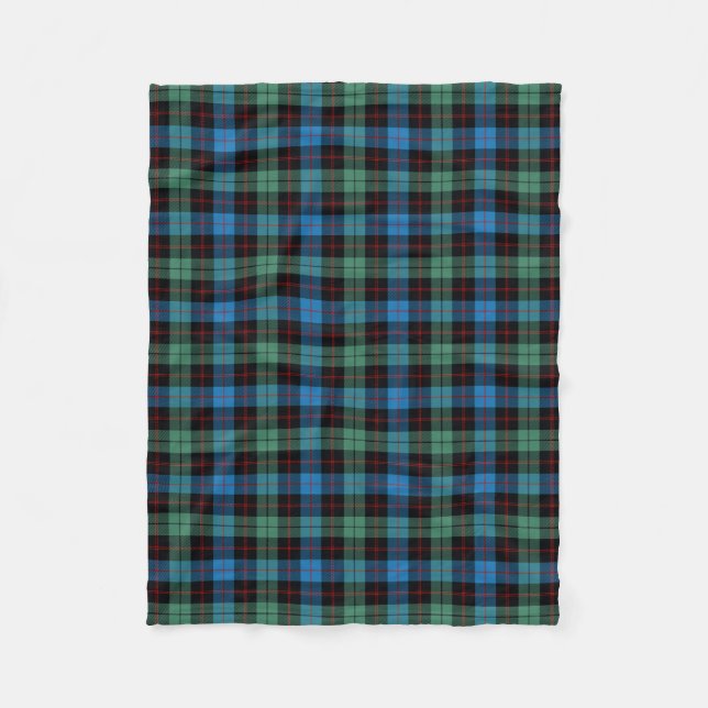Manta Polar Clan Guthrie Tartán Plaid (Anverso)