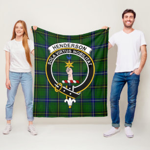 Manta Polar Clan Henderson Modern Tartan Plaid
