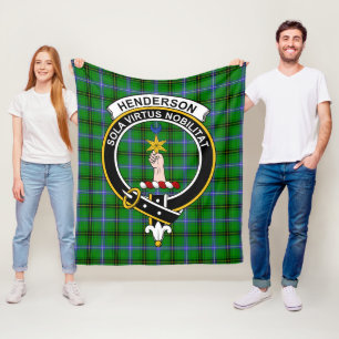 Manta Polar Clan Henderson Tartan Plaid