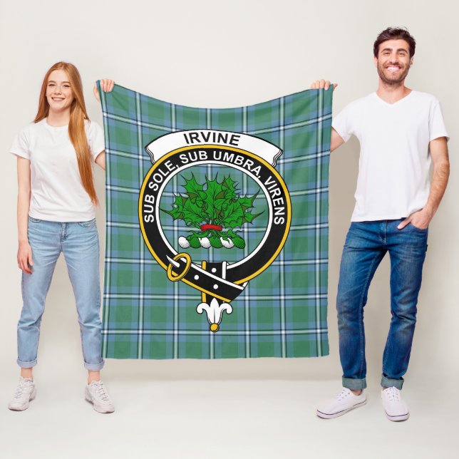 Manta Polar Clan Irvine Tartan Plaid (In situ)