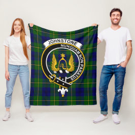 Manta Polar Clan Johnston Modern Tartan Plaid