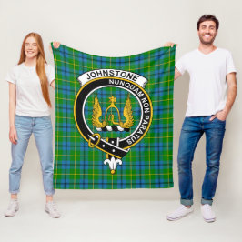 Manta Polar Clan Johnston Tartan Plaid