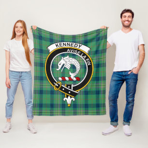 Manta Polar Clan Kennedy Ancient Tartan Plaid