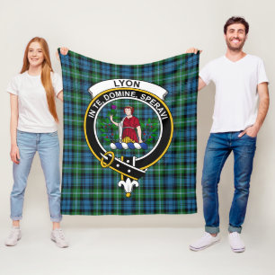 Manta Polar Clan Lyon Hunting Tartan Plaid