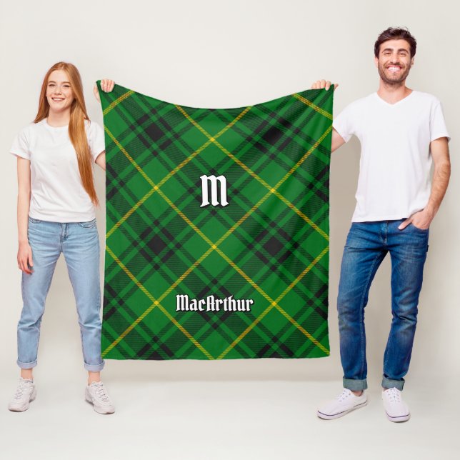 Manta Polar Clan MacArthur Tartan (In situ)
