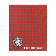 Clan MacBean Escudo Badge & Tartán