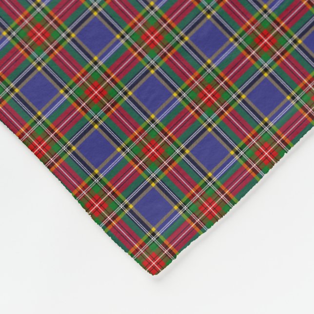 Manta Polar Clan MacBeth Tartan (Esquina)