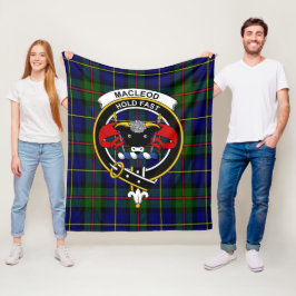 Manta Polar Clan MacLeod De Harris Modern Tartan Plaid