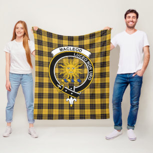 Manta Polar Clan MacLeod Lewis Ancient Tartan Plaid