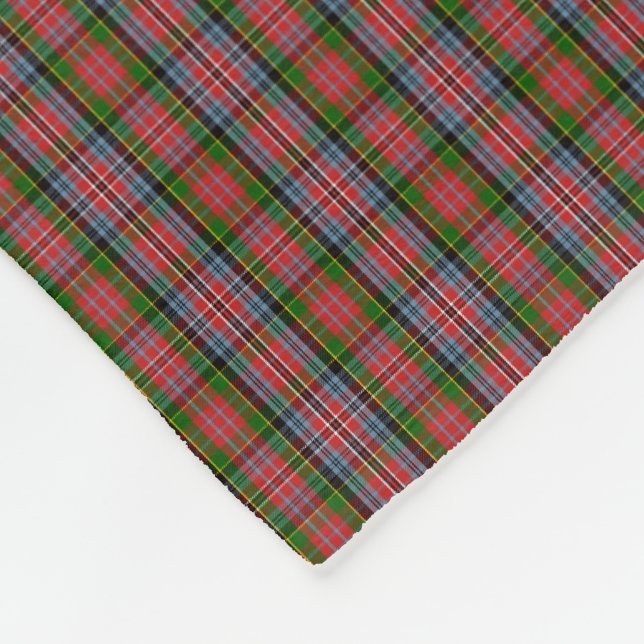 Manta Polar Clan MacPherson Tartan (Esquina)