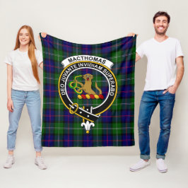 Manta Polar Clan MacThomas Modern Tartan Plaid