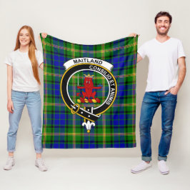 Manta Polar Clan MaiTland Tartan Plaid