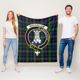 Manta Polar Clan Malcolm Moderm Tartan Plaid