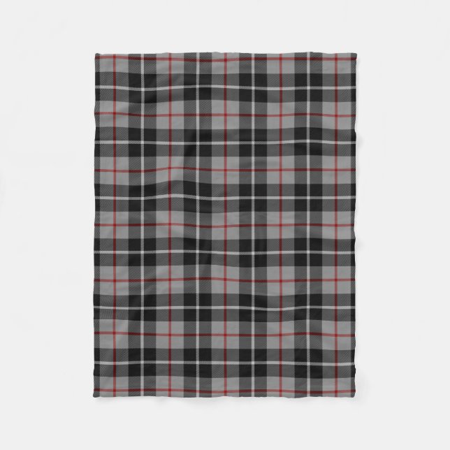Manta Polar Clan Thompson Tartán Plaid (Anverso)