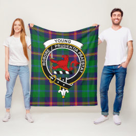 Manta Polar Clan Young Modern Tartan Plaid