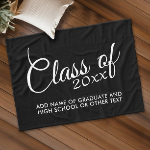 Manta Polar Clase con curso de Personalizado y secundaria