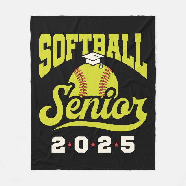 Manta Polar Clase Senior de Softball de 2025 (Anverso)