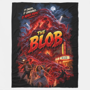 Manta Polar Clásica película de terror de Blob