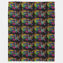 Manta Polar Clásico de regalo turístico especial de los Estado