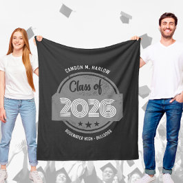 Manta Polar Class of YY Vintage Graduate Name