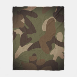Manta Polar Classic Military Camouflage Pattern