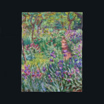 Manta Polar Claude Monet - El jardín del artista en Giverny<br><div class="desc">Claude Monet - El jardín del artista en Giverny</div>