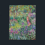 Manta Polar Claude Monet - El jardín del artista en Giverny<br><div class="desc">Claude Monet - El jardín del artista en Giverny</div>