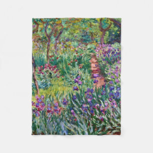 Manta Polar Claude Monet - El jardín del artista en Giverny