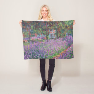 Manta Polar Claude Monet El jardín del artista en Giverny