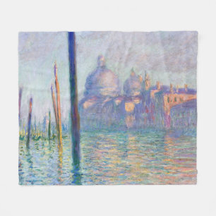 Manta Polar Claude Monet - Gran Canal, Venecia