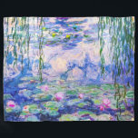 Manta Polar Claude Monet - Lilies de agua / Nympheas 1919<br><div class="desc">Lilies de agua / Nympheas (W.1852) - Claude Monet,  Petróleo en lienzo,  1916-1919</div>