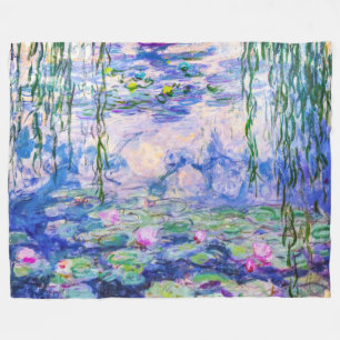Manta Polar Claude Monet - Lilies de agua / Nympheas 1919
